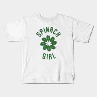 Spinach Girl Fan Kids T-Shirt